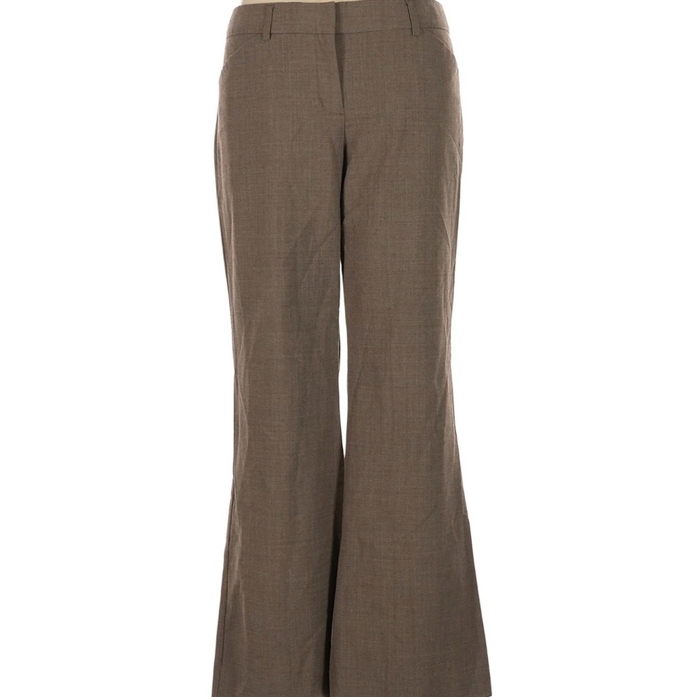 Express Tan Wide-Leg Pants